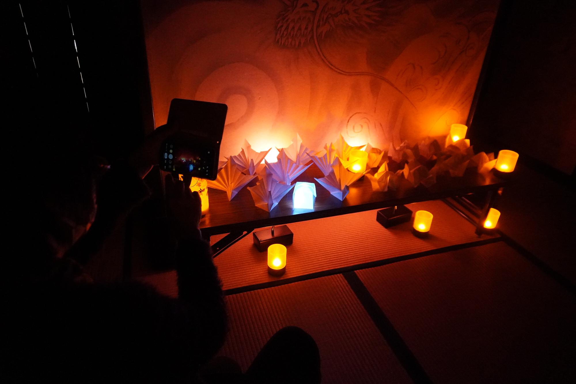 古民家山十邸写真講座「映える撮影テクニック」（LEDキャンドルデバイス展示会関連イベント）